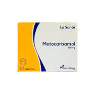 Metocarbamol 750 mg – Caja x 10 tabletas